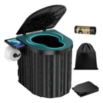 Vaso Sanitário Portátil Dobrável: A Solução Prática para Idosos, Grávidas e Camping